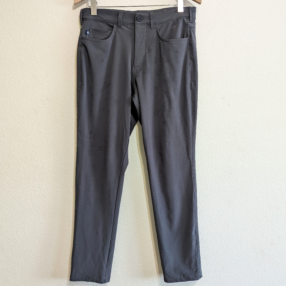 Mizzen+Main Charcoal Gray Chinos